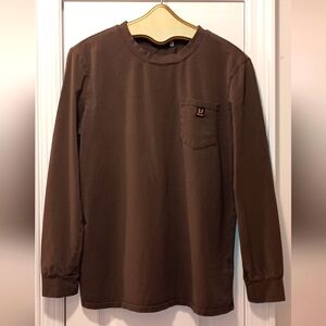 Hasuit X Franco Sport Men's Gray Long Sleeve Pullover Shirt Size Small